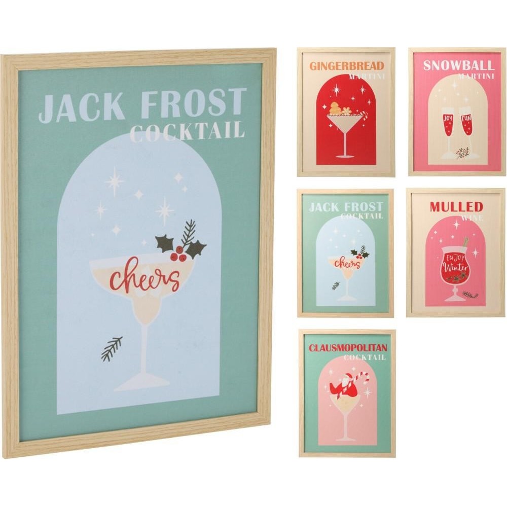 DECO MURALE PS 30X40CM 6ASS